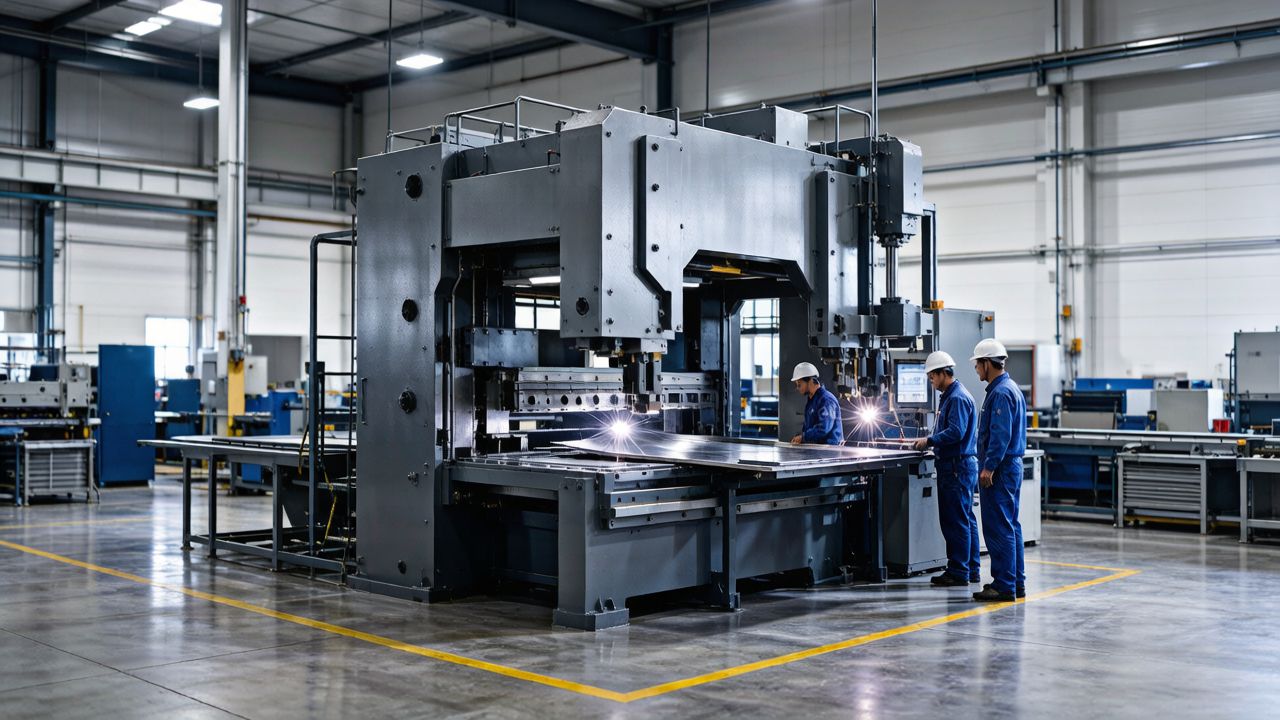 stable-high-rigidity-stamping-press-production-jiaxin-plant