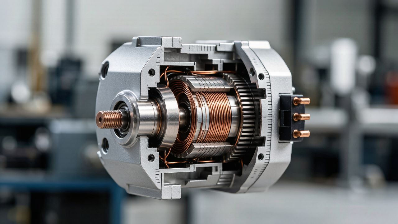 automation-equipment-servo-motor-cross-section automation-equipment-servo-motor-cross-section