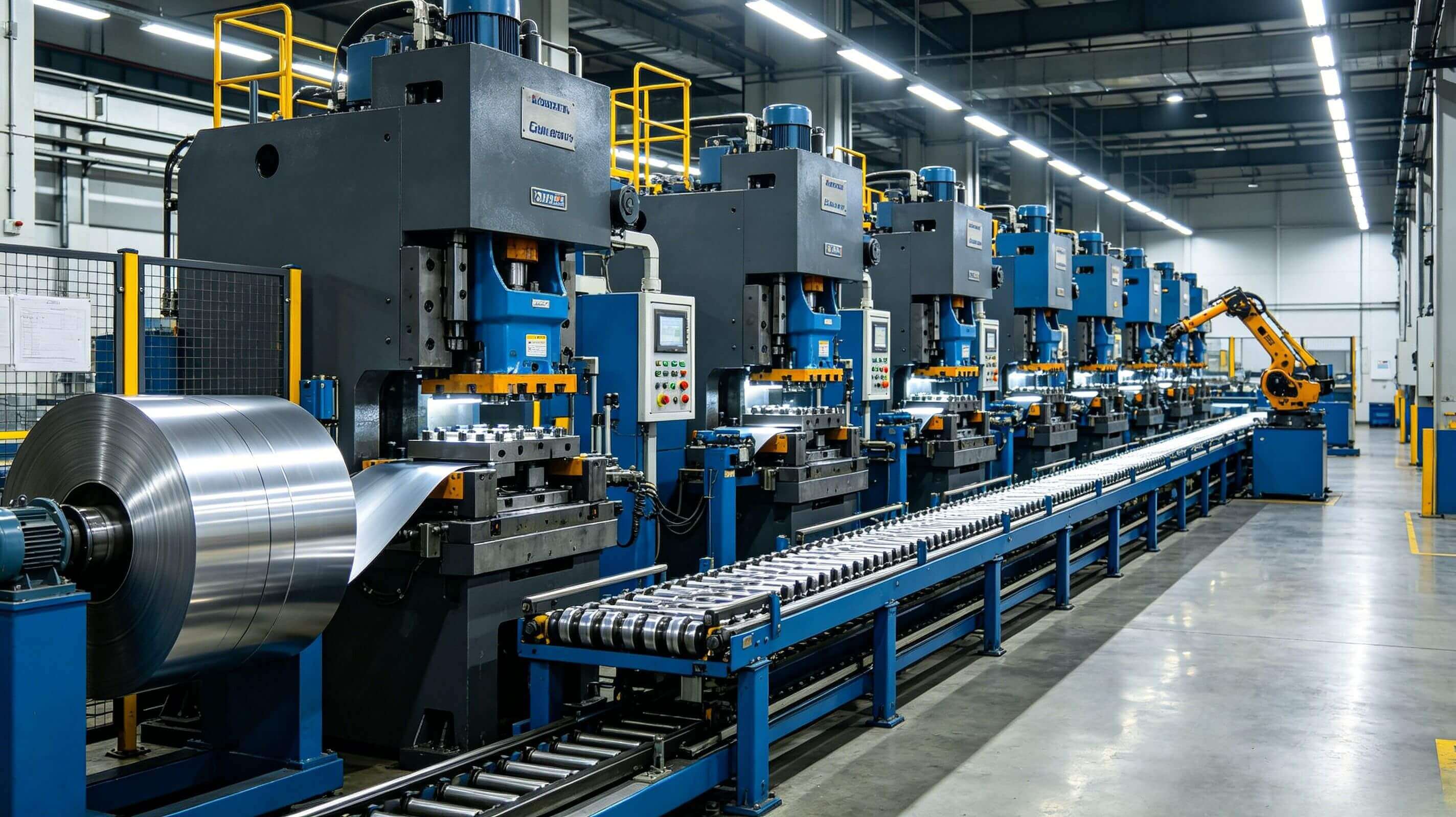 Automotive-High-Speed-Stamping-Production-Line-Automatic-Coil-Feeding