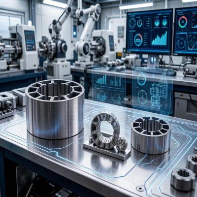 Fabricante Precision Stamping Fixed Rotor Components Personalizado